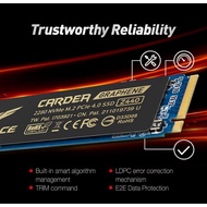 T-Force Team Cardea Z44Q 2TB Gen4x4 NVME M.2 SSD (TM8FPQ002T0C327) (Warranty 5years with Avertek)