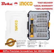 INGCO HKSDB0348 Precision Screwdriver Set with 1pcs INGCO Style Handle