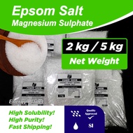 Epsom Salt | Organic fertilizer (Magnesium sulfate) | Baja Organik [2KG]