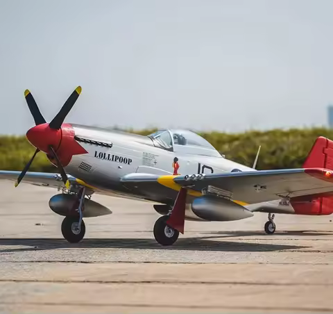 Blue Arrows 850mm P-51D P51 Mustang Park Flyer With Vector Flight Stabilization System PNP RTF Model