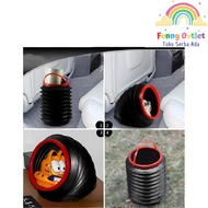 Funny Outlet - Foldable Bucket Water Bucket/ Storage Bucket Portable Dustbin 4L