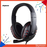 Skym* Wired Gaming Headphone Heavy Bass Headset for Game Consoles/PCs/Mobile Phones