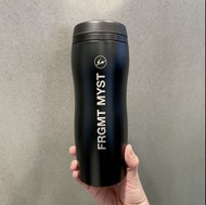 [激罕] 日本 星巴克 x 藤原浩 fragment x 宮下公園 MIYASHITA PARK 啞黑色流線型不鏽鋼保溫瓶 355mL FRGMT MYST Starbucks 日本限定