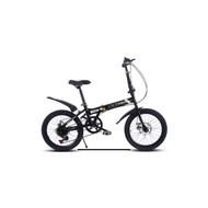 20” Folding Bicycle 6 Speed Shimano Gears