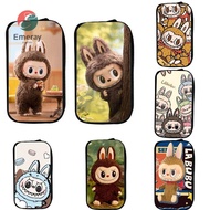 EMERAY Pencil Cases, Large Capacity Cute Cartoon Labubu Pencil Bag, Stationery Bag