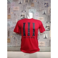 T-shirt 3second-shirt Distro 3 Second Men Short Sleeve T-shirt Men