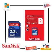 SanDisk 2GB Class 4 SD Flash Memory Card- SDSDB-002G-B35