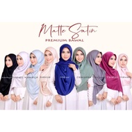 🔥TUDUNG BAWAL BIDANG 50 SATIN MATTE 🔥