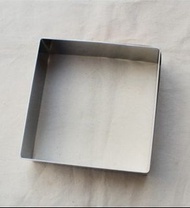 8吋 正方 加厚不銹鋼 不鏽鋼 四方 方型 模具 蛋糕圈 方形圈 慕斯圈 正方形