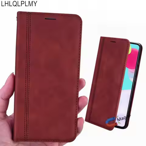 Business Leather Flip Wallet Case For Xiaomi 12X Lite 12T 12C 4X 4 A3 Redmi Note 11S 11 12 Pro 12S 5