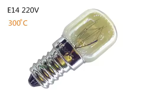 E14 220V high temperature 300 degrees breadmaker bulb e14 220v 15w 25w oven bulb E14 Steamer bulb