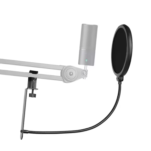 Geekria for Creators Mic Pop Filter Compatible with Razer Seiren X, Mini, V2 Pro, Elite