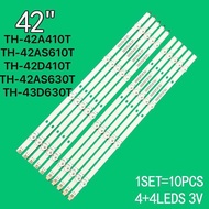 หลอด Backlight แบล็คไลท์ Panasonic 42 แบบต่อ TH-42A410T TH-42AS610T TH-42D410T TH-42AS630T TH-43D630