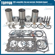 TOPPUH Engine Overhaul Rebuild Kits For Kubota Engine D782 D782-EBH B7410 PANDA PMS 14000