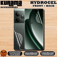 Hydrogel Front + Back Screen Protector Realme GT Neo 6 Pro GT Neo 6 SE GT Neo 5 SE GT Neo 3T GT Neo 