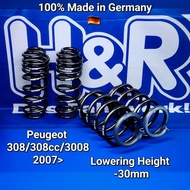 Peugeot 308/308cc MK1 T7 - H&R Sport Springs