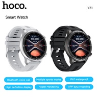 HOCO Y31 Smart Sports Watch Round Screen1.46 inches TFT Touch Screen High-definition Display Bluetoo