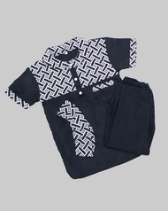 Baju Koko Anak Laki Laki Model Batik Nurul Huda RAINAN Terbaru 2022 Bonus Peci / Kurta / Baju Setela