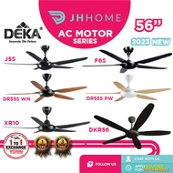 Deka 5 Speed 5 Blade AC Motor Ceiling Fan (56") F6S/J5S/XR10/DKR56