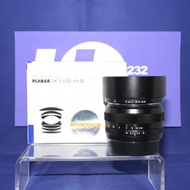 『Trade In優惠』新淨有盒 Zeiss 50mm F1.4 ZE planar For Canon EF 手動鏡 蔡司鏡頭 高成像 F1.4大光圈 EF-Mount 5D4 6D2 1DX3 R