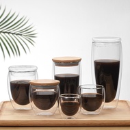 Double Walls Glass Coffee Cup Double walled Tea Mug Espresso Cups