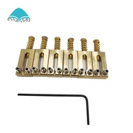 Electric Guitar Tremolo Bridge Brass Saddles 10.8MM Electric Guitar Bridge String Saddle Guitar Part