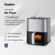 Gaabor x GWEICH 4.5L Air Fryer Non-Stick Coating Visible Window GWA-45M01 Child Safety Insulated Glass Window