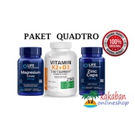 Quatro Vitamin D3/K2 Quatro, ZINC, Magnesium