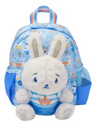 Smiggle - 【0.3kg 超輕護脊】Bunny 兔 5L 護脊書包 26 cm兒童背囊｜藍色 | 幼兒書包｜Kids 兒童旅行袋 ｜平行進口