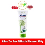 Aiken Tea Tree Oil Facial Cleanser 100g pimple acne antibacterial