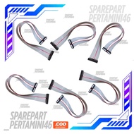6 Pcs 40 cm Lcd Connection Cable Pom Mini Digital Pertamini