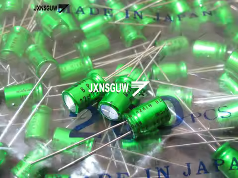 10PCS/lot Original NICHICON MUSE ES BP 35V22UF 8X11.5MM 85c 22UF 35V Electrolytic Capacitor UES1V220