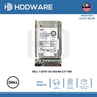 DELL 1.92TB 12G SAS MU 2.5" SSD// 02WVYG // SDFBD85DAB01 // KPM5XVUG1T92
