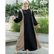 Faelly DRESS POLO LINEN HQ MUSLIMAH WOMEN'S DRESS MUSLIMAH GAMIS DRESS GRADUATION GAMIS WEDDING DRES