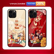 Vina Case Iphone 6G/7+/XR/11/12 Pro/13 Pro Max/14+/...9H anti-scratch tempered glass CNY BST8