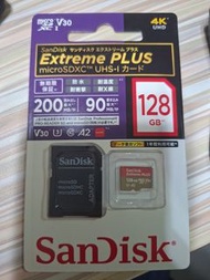 SanDisk Extreme PLUS 128GB microSDXC 記憶卡
