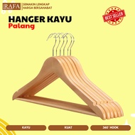 GANTUNGAN KAYU RAFA | Premium Cross Hanger Wooden Hanger