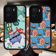 Q67 Sponebob soft Casing for VIVO Y35 IQOO Z9X Y01 Y01A Y55 Y75 Y56 Y15a Y16 Z9 Y15s Y22s Y22 13 Z10