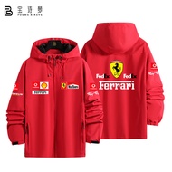Áo Khoác Đua Xe Máy Ferrari F1 Team Áo Khoác Đua Xe Đạp Áo Khoác Đua Xe Thể Thao Áo Khoác Ngoài Thườ