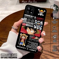 OPPO A16E Softcase OPPO A16K/ - Case OPPO A16Ehp OPPO A16K ONE PIECE Motif/ - Silicone OPPO A16Ehp -