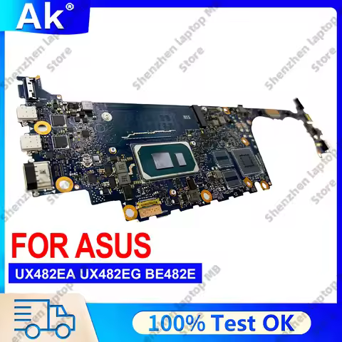 UX482EA Laptop Motherboard For ASUS UX482EG UX482E UX482EAR BE482E UX482EGR BX482E UX4100E Mainboard