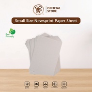 PACKEVERYTHING Small Size Newsprint Paper Sheet | Newsprint Paper for Packing & Wrapping | 500pcs/re