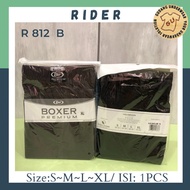 CELANA BOXER PRIA RIDER PREMIUM R 812 B ISI-1PCS BEST SELLER