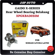 GAIDO X-SERIES NISSAN LIVINA LATIO Rear Wheel Bearing Belakang XPGKBA3032M