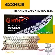 428 CHAIN HTM ORING CHAIN SPROCKET 428M 428HCR 428HDG 428XDG RK RKM SSS DID AJI PROTAPER JOMTHAI