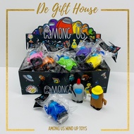 Among US Toys Mainan AMong Us Cake Topper Cartoon Chain Toy Among Us Game Roblox Toys