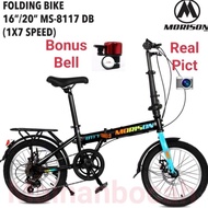 Morison 2-inch Folding Bike MORISON 2-inch Children's Folding Bike ART X6O8