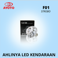 LAMPU STOP MOTOR AYOTO LED F1 RBR (Red Blu Red)
