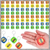 (E M K O) Keychain Tape Measure Retractable Measuring Tape Small Tape Measure Keychains