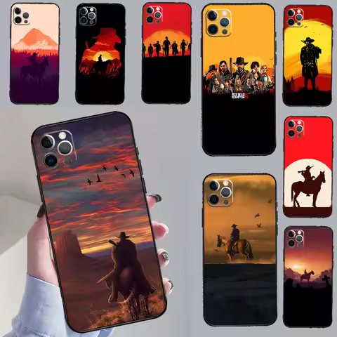Red Dead Redemption 2 Cover For Xiaomi Redmi Note 11 10 12 13 14 15 Pro Plus Case For Redmi 15C 10C 